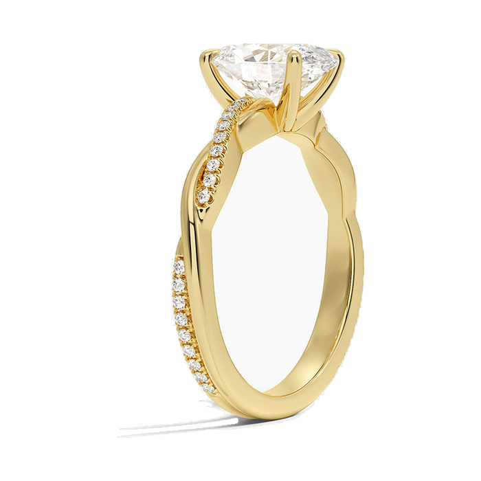 The Sapporo ring, side profile