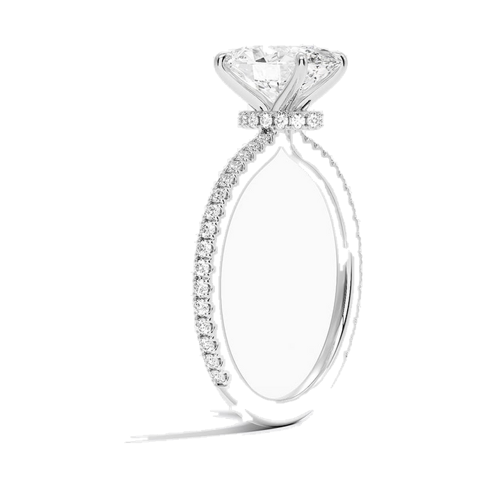 The Seville ring, side profile