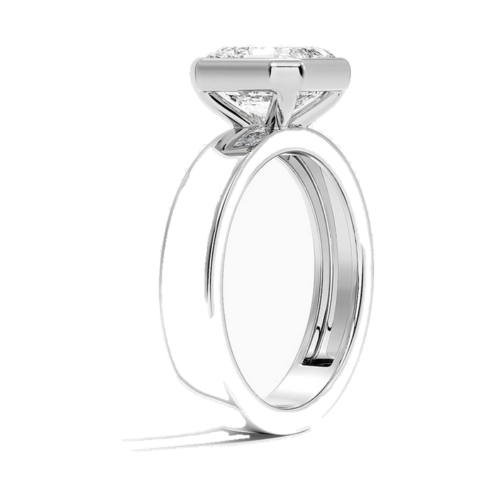 The Seychelles ring, side profile