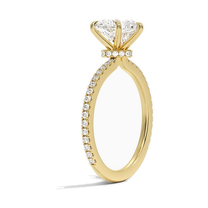 The Verona ring, side profile