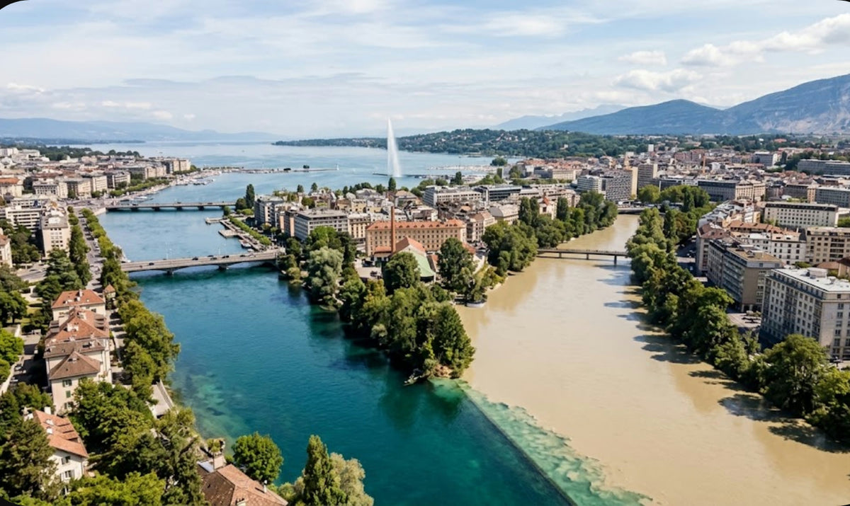 Geneva, The Two Rivers