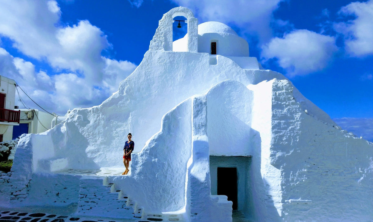Mykonos, Houses At The Waterline