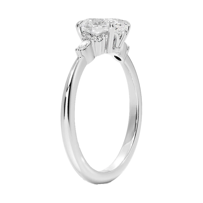 The Aspen ring, side profile