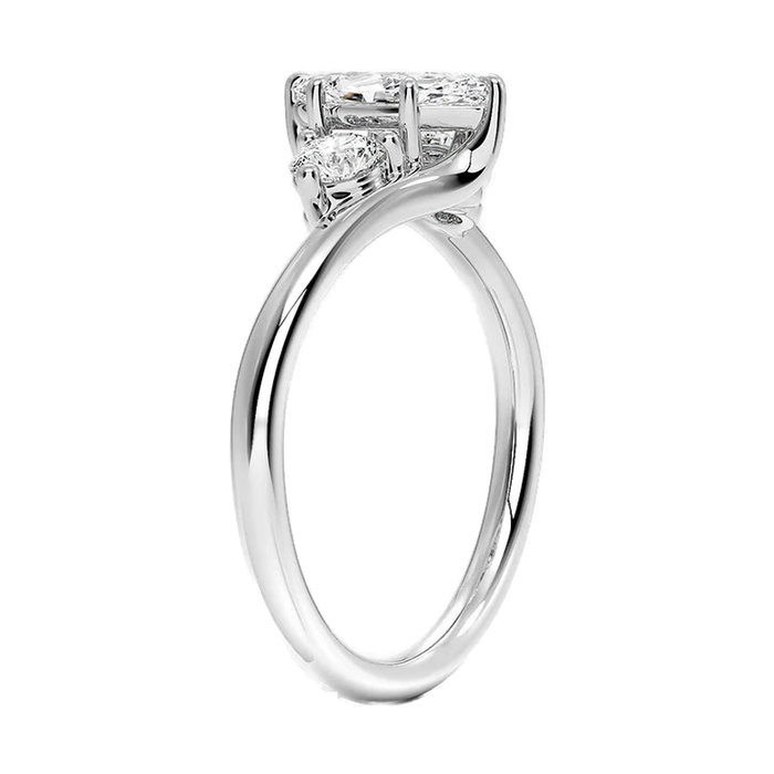 The Portofino ring, side profile