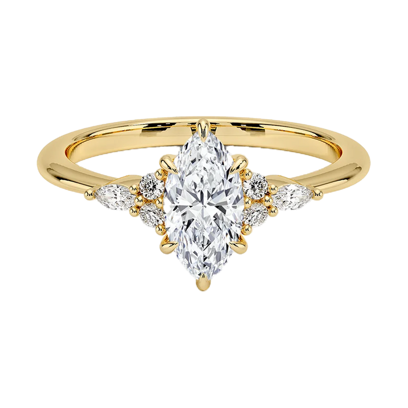 Tahoe Diamond Ring - White Gold - Product Image 01
