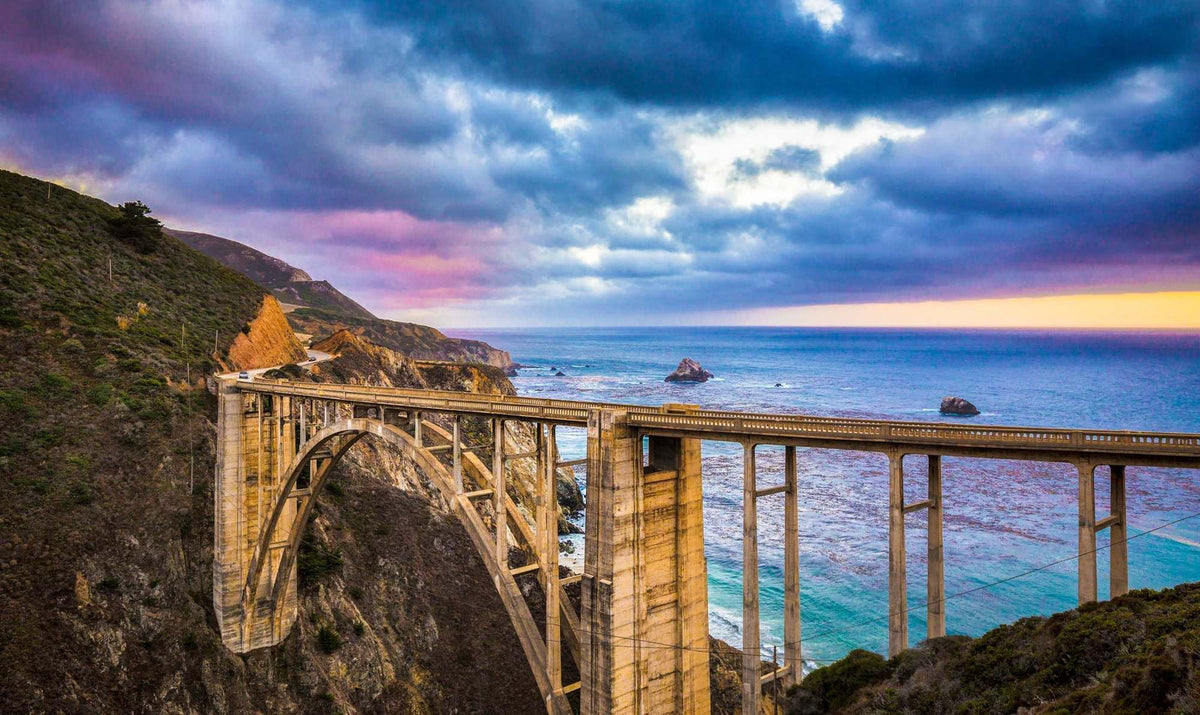 Big Sur, Mountains Into Sea