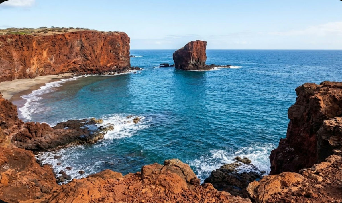 Lanai, The Rock Between Two Bays